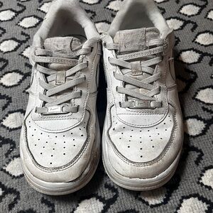 Nike Kids White Air Force Ones